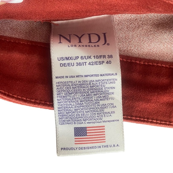 NYDJ AMI Skinny Leggings in Spice, Lift Tuck Technology 6 - Picture 10 of 13